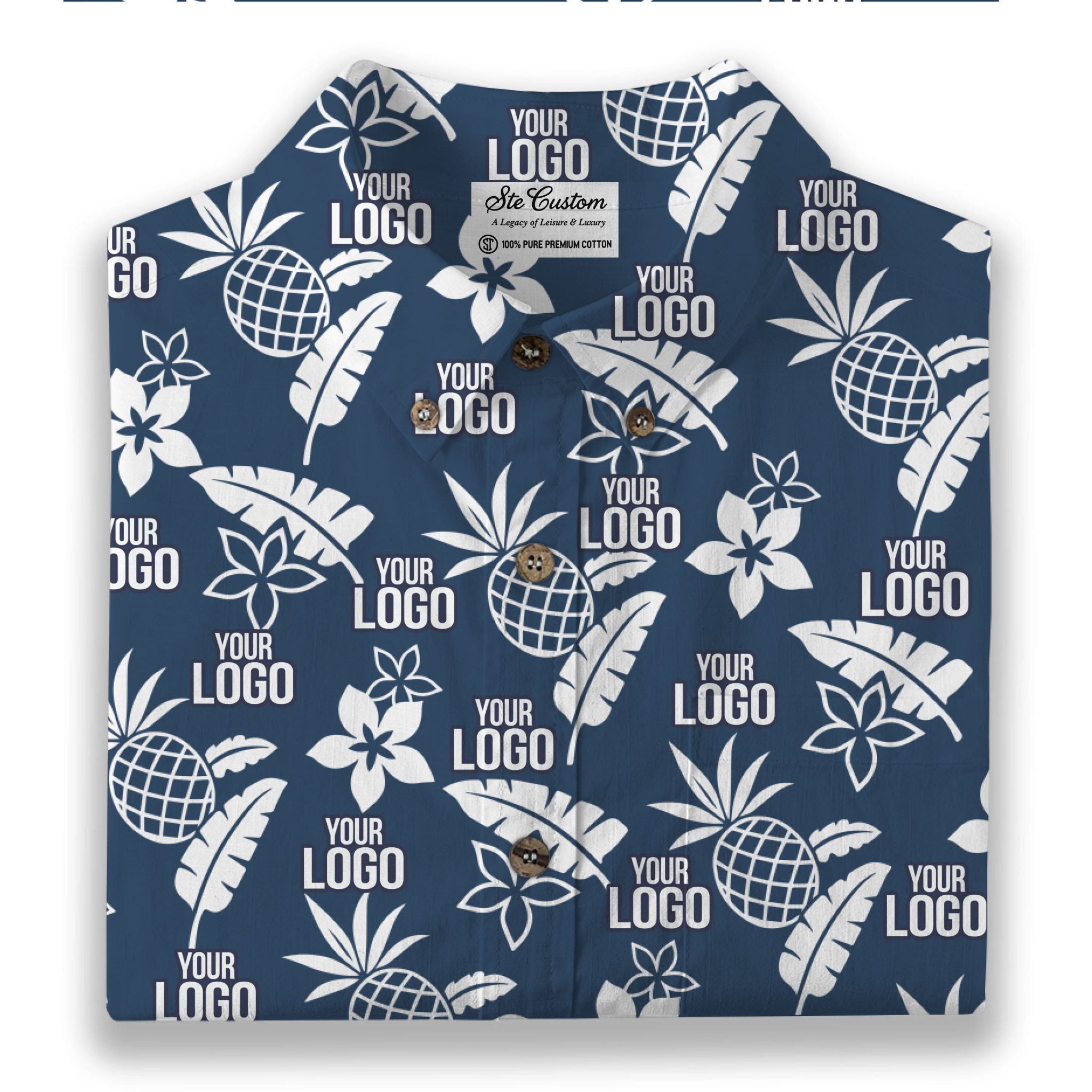 Midnight Tropic – Premium Cotton Long Sleeve Shirt 10