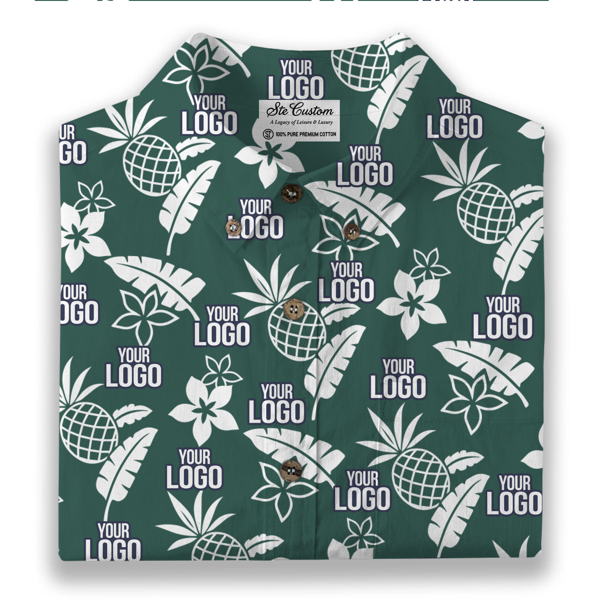 Midnight Tropic – Premium Cotton Long Sleeve Shirt 11