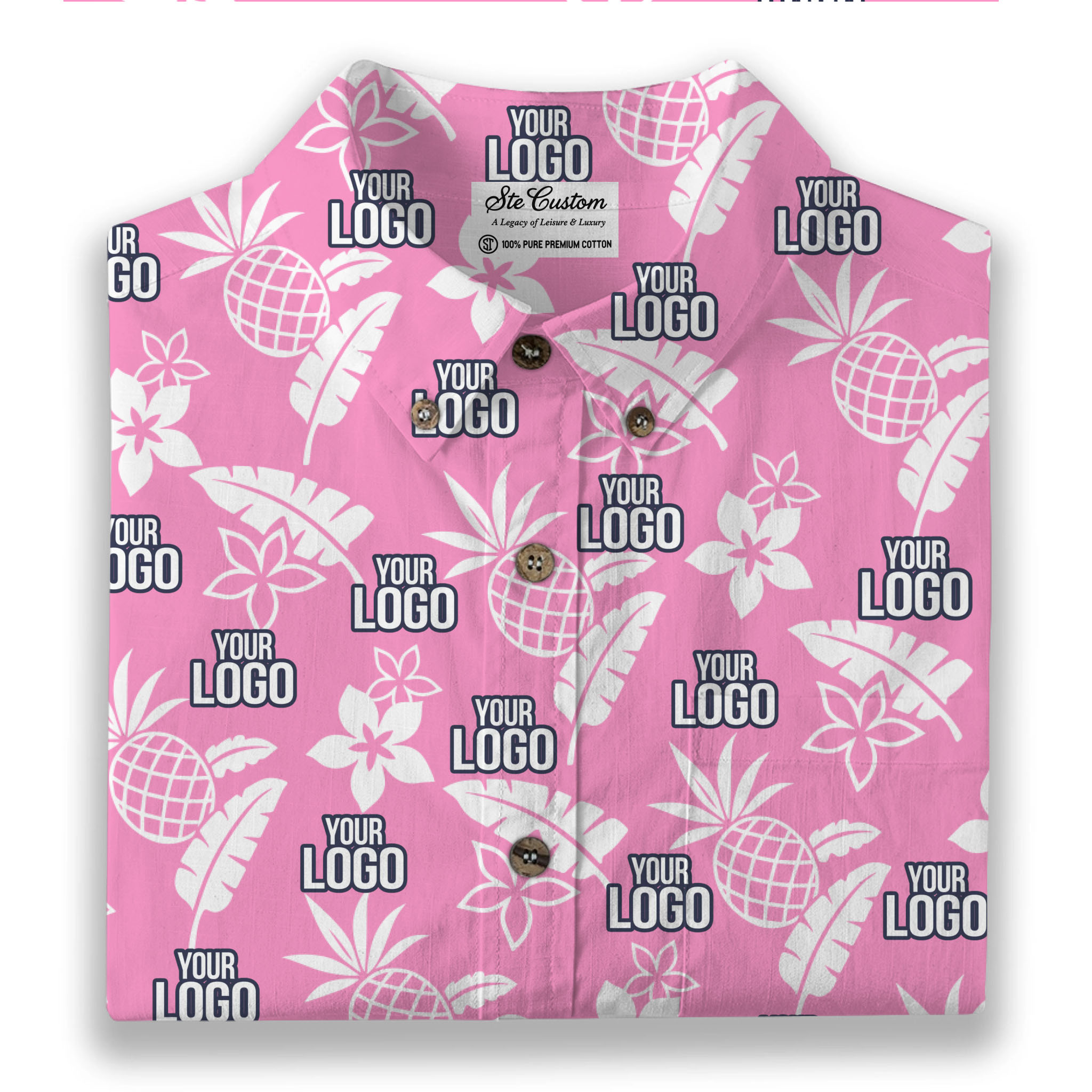 Midnight Tropic – Premium Cotton Long Sleeve Shirt 13