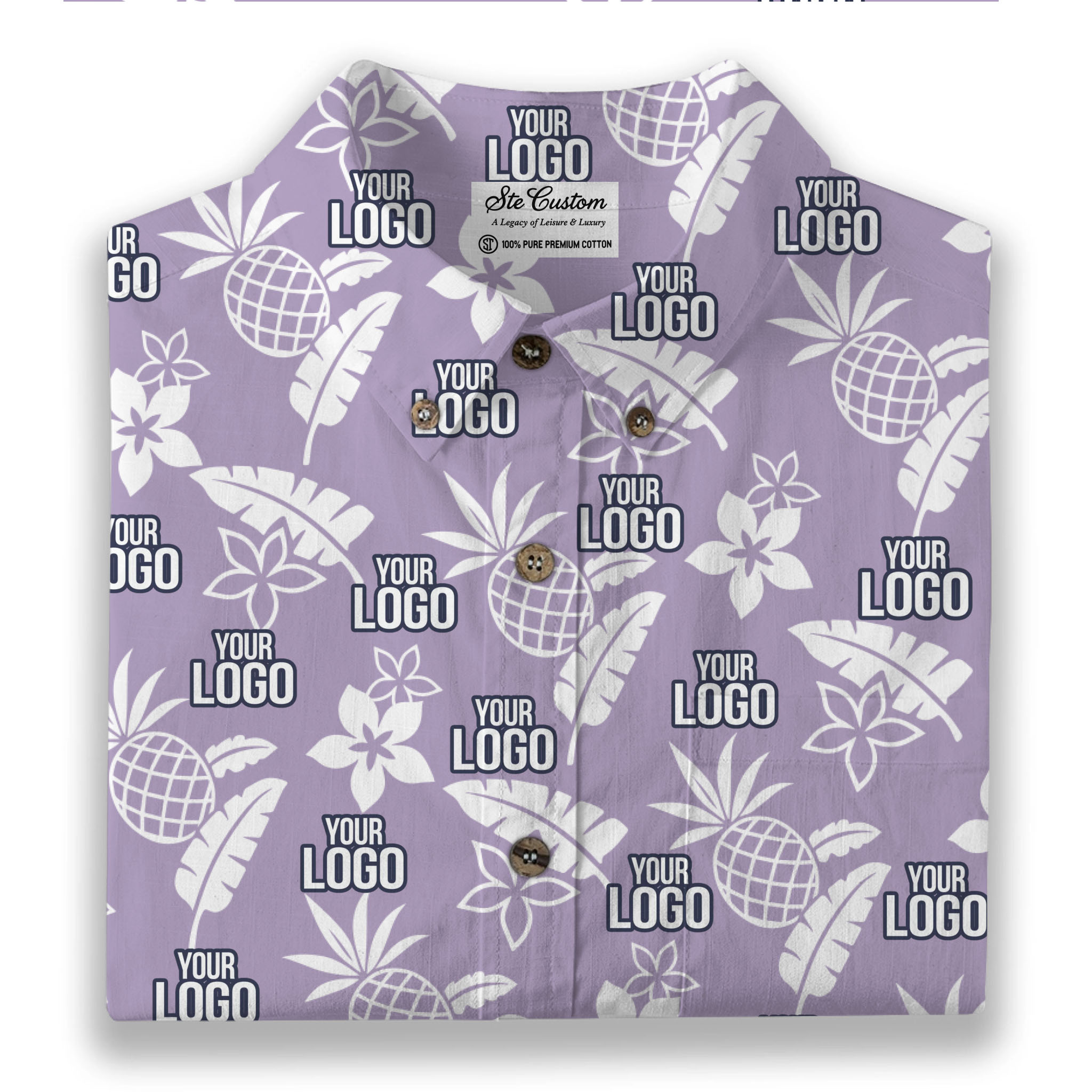 Midnight Tropic – Premium Cotton Long Sleeve Shirt 14