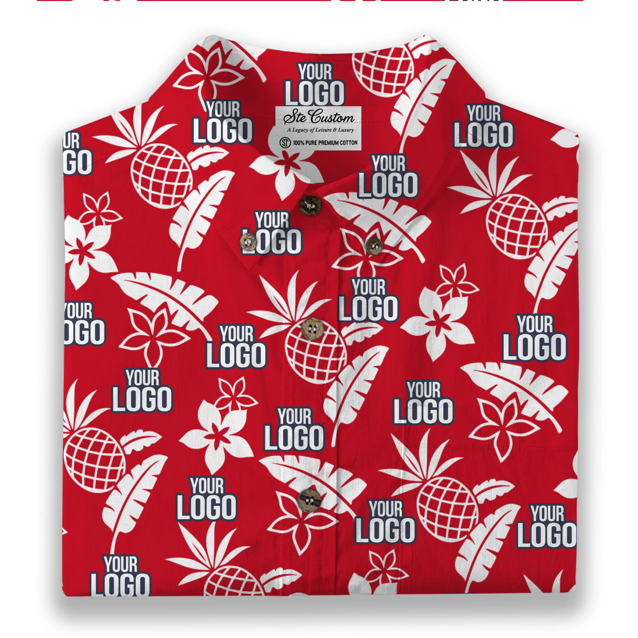 Midnight Tropic – Premium Cotton Long Sleeve Shirt 15