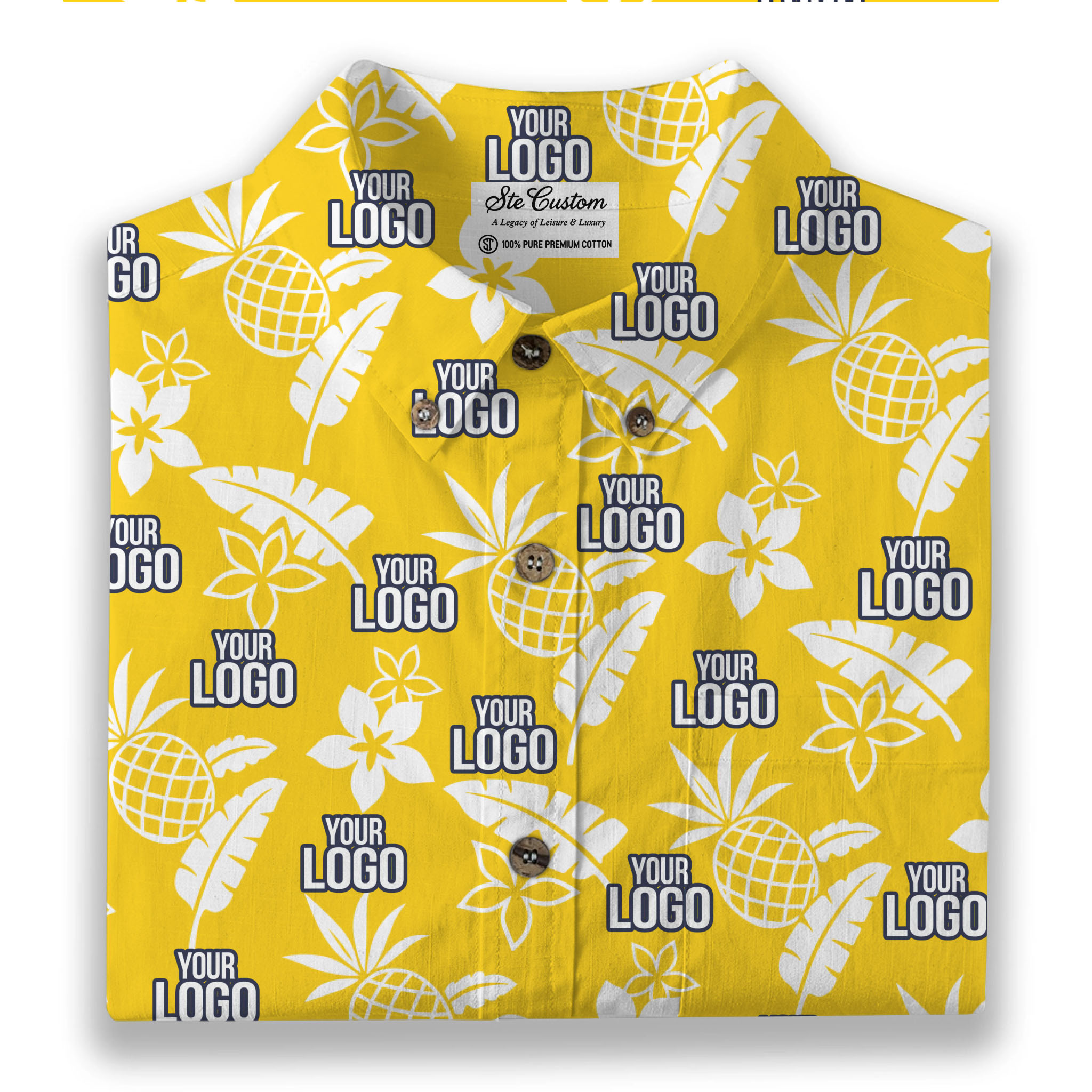 Midnight Tropic – Premium Cotton Long Sleeve Shirt 16