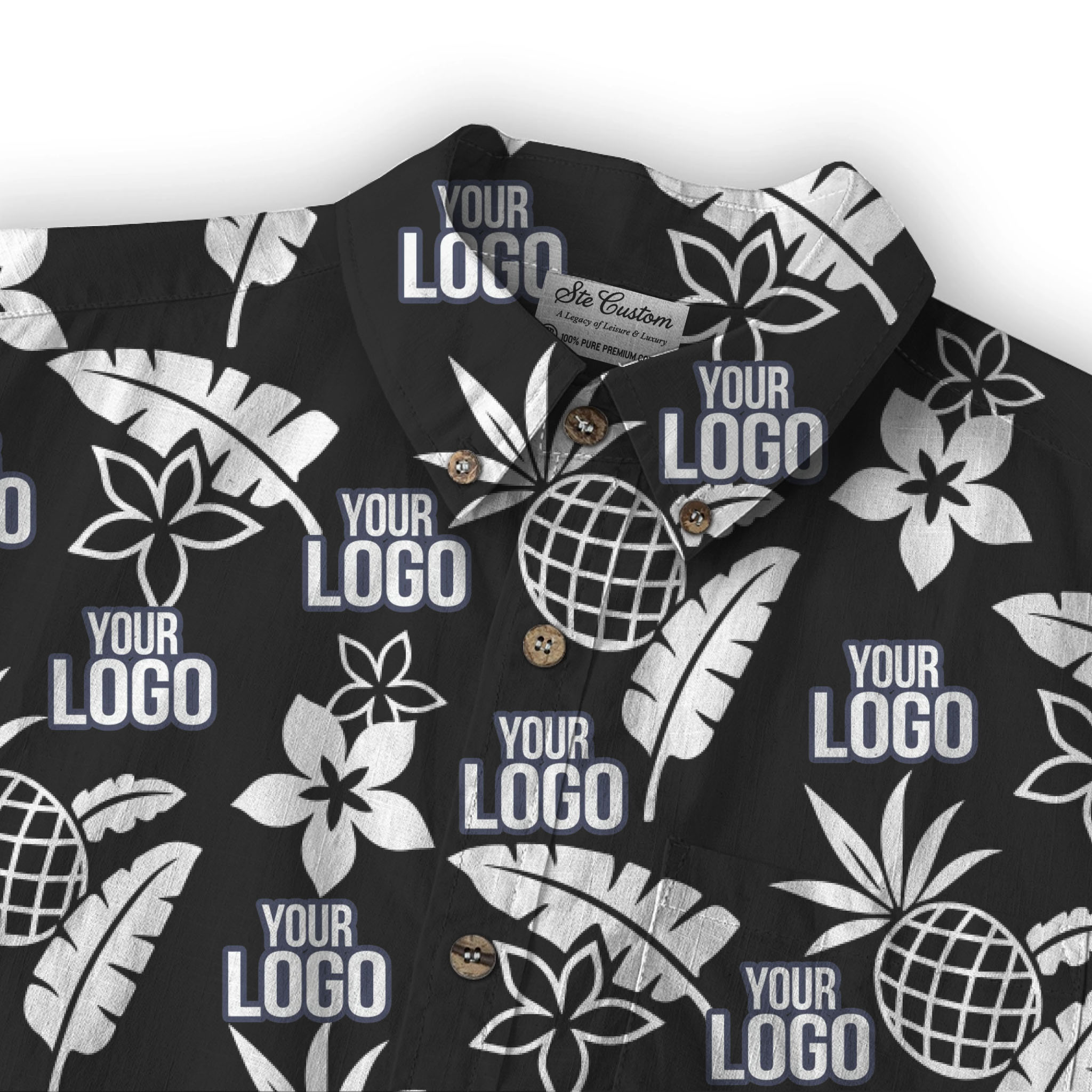 Midnight Tropic – Premium Cotton Long Sleeve Shirt 17