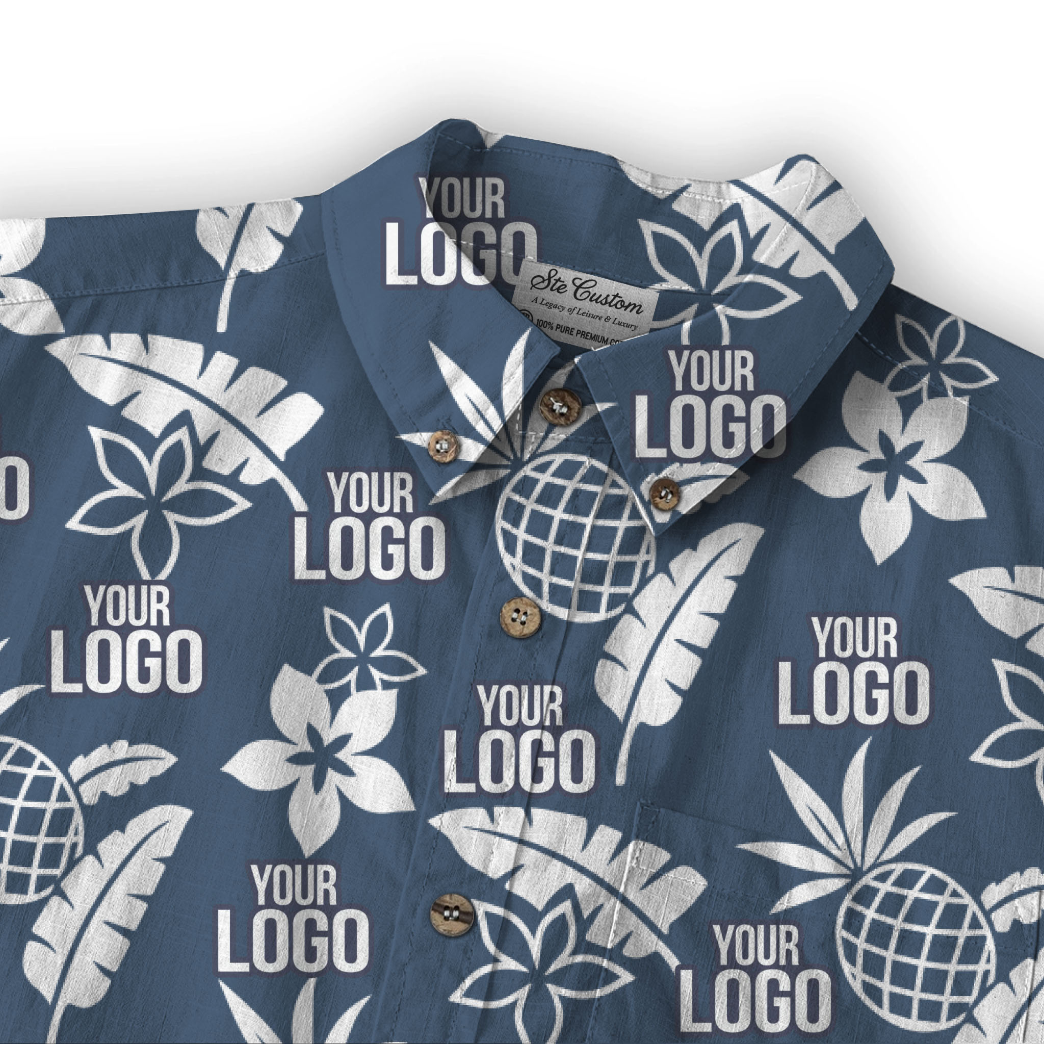 Midnight Tropic – Premium Cotton Long Sleeve Shirt 18