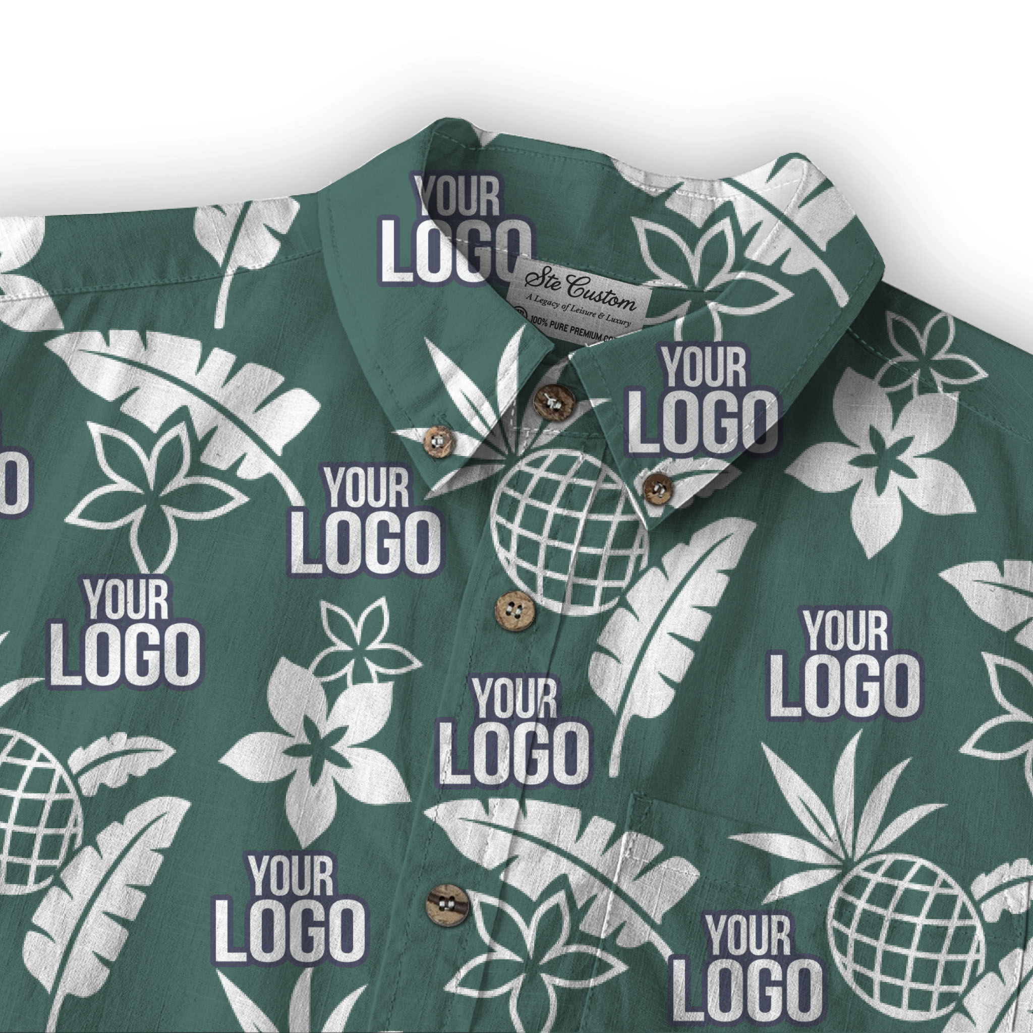 Midnight Tropic – Premium Cotton Long Sleeve Shirt 19