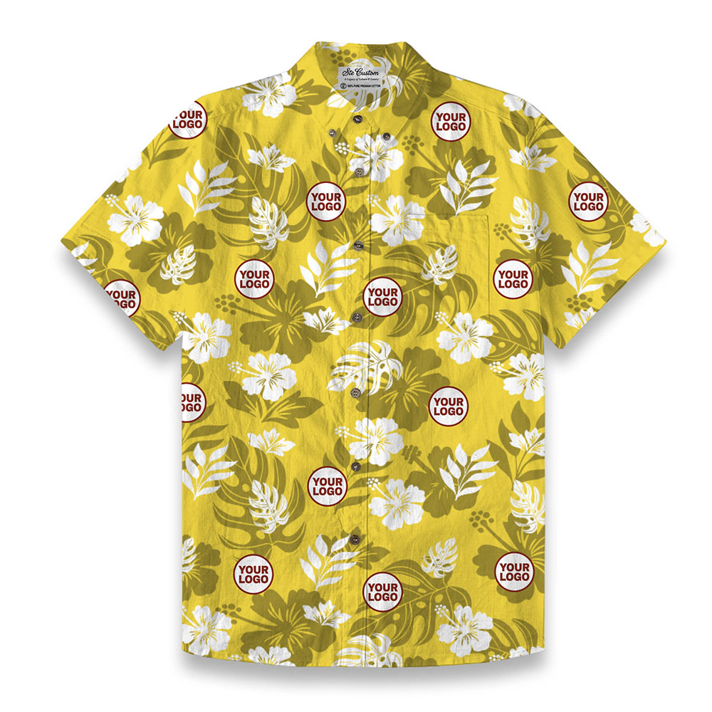 Heritage Tropic – Custom Premium Cotton Hawaiian Shirt 6