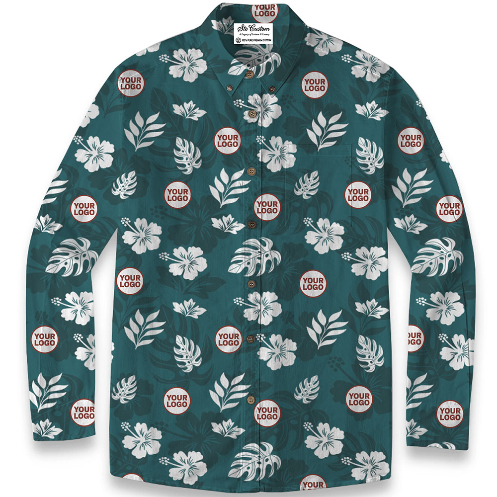 Heritage Tropic – Custom Premium Cotton Long Sleeve Shirt 3