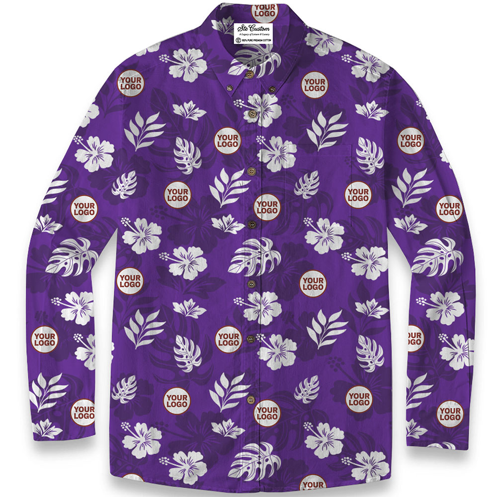 Heritage Tropic – Custom Premium Cotton Long Sleeve Shirt 5