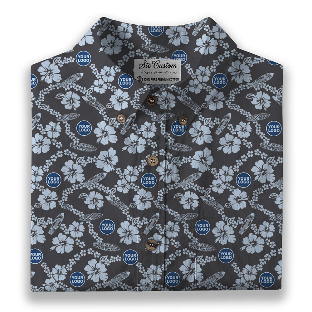 Ste™ Botanical Heritage Custom Premium Hawaiian LS Shirt 9