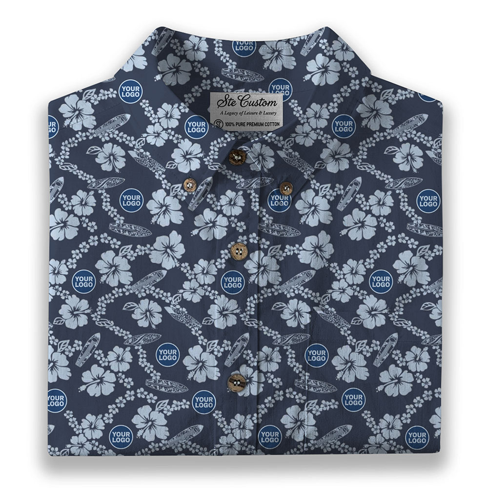 Ste™ Botanical Heritage Custom Premium Hawaiian LS Shirt 10