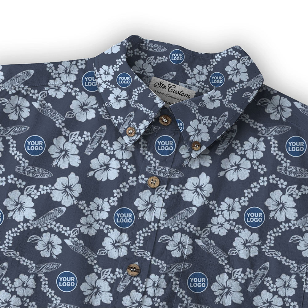 Ste™ Botanical Heritage Custom Premium Hawaiian LS Shirt 17