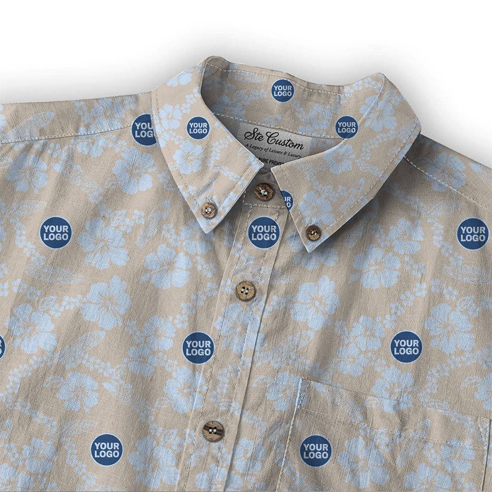 Ste™ Botanical Heritage Custom Premium Hawaiian LS Shirt 22