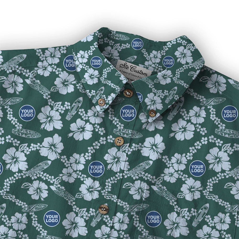 Ste™ Botanical Heritage Custom Premium Hawaiian LS Shirt 23