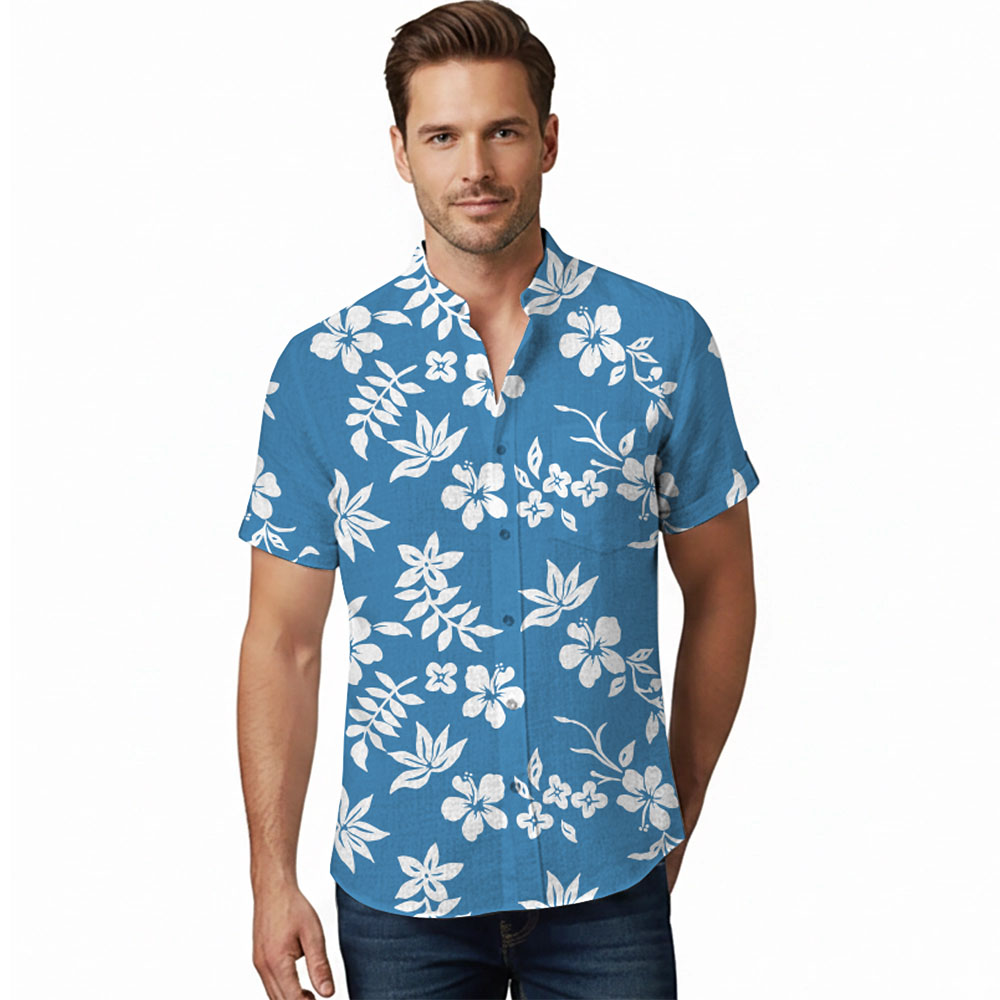 Ste™ Custom Logo Premium Stand Collar Shirt 15