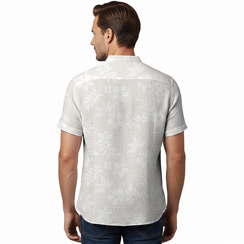 Ste™ Custom Logo Premium Stand Collar Shirt 24