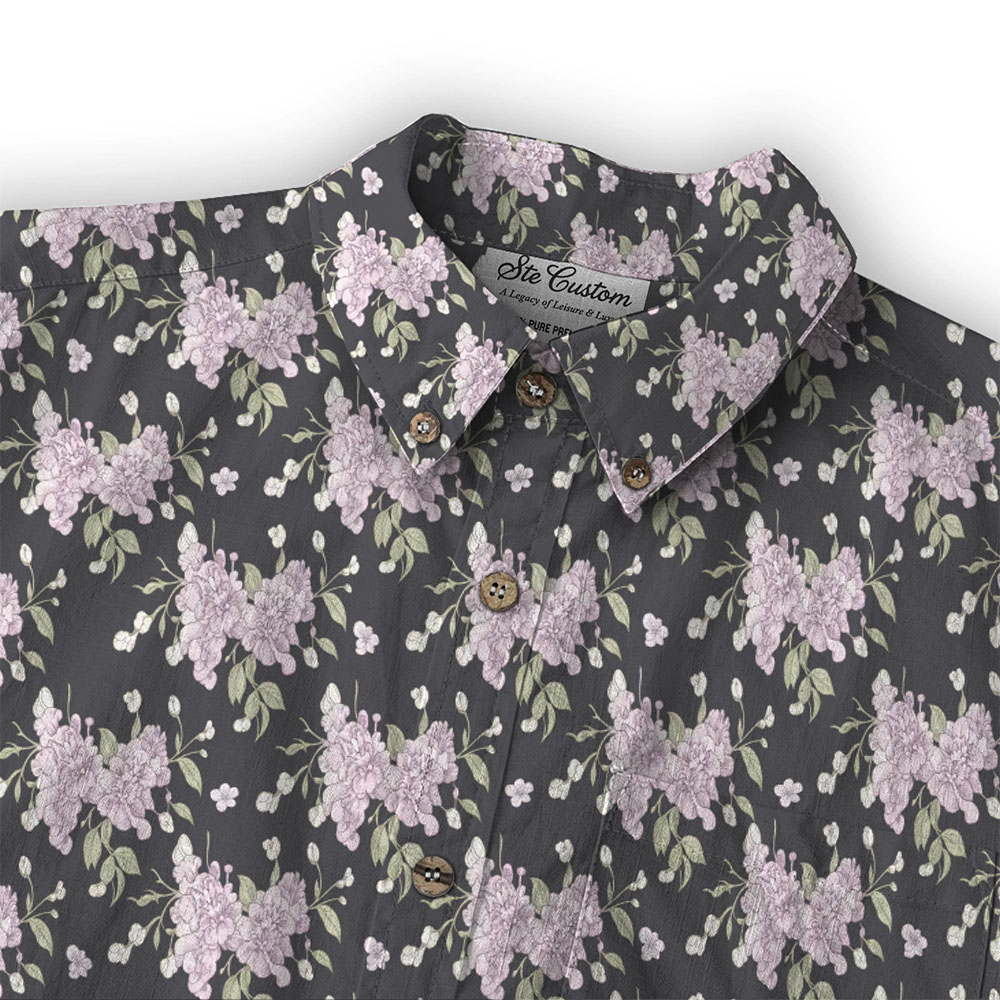 Ste™ Signature Floral Premium Bottom Down LS Shirt 15