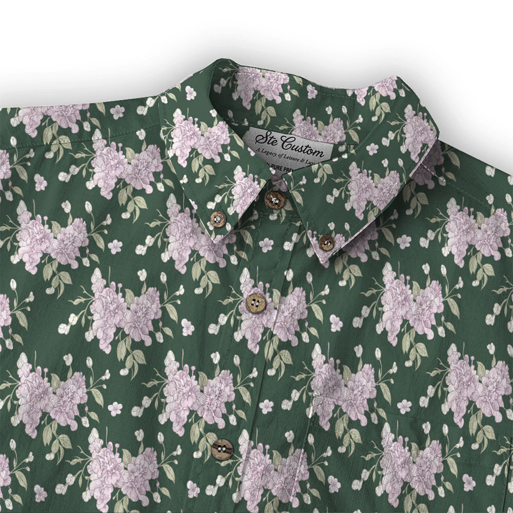 Ste™ Signature Floral Premium Bottom Down LS Shirt 11