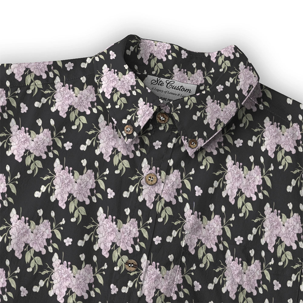 Ste™ Signature Floral Premium Bottom Down LS Shirt 14