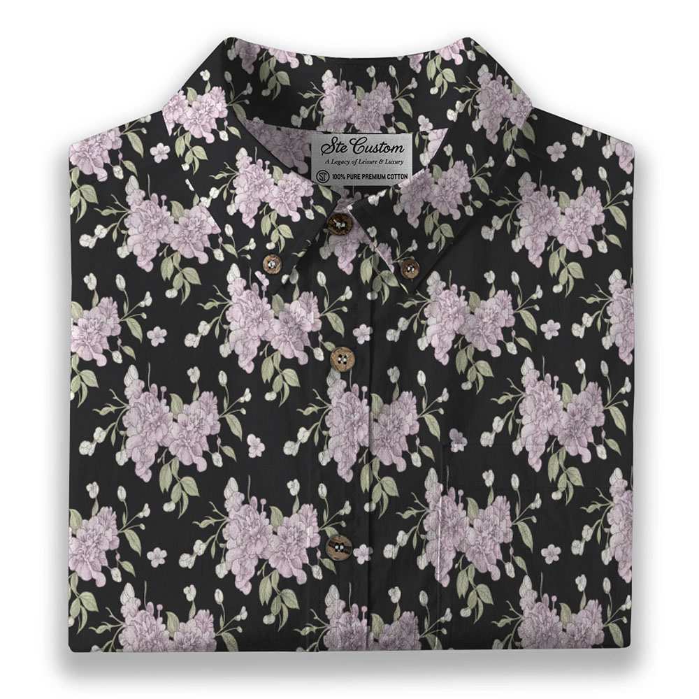 Ste™ Signature Floral Premium Bottom Down LS Shirt 27