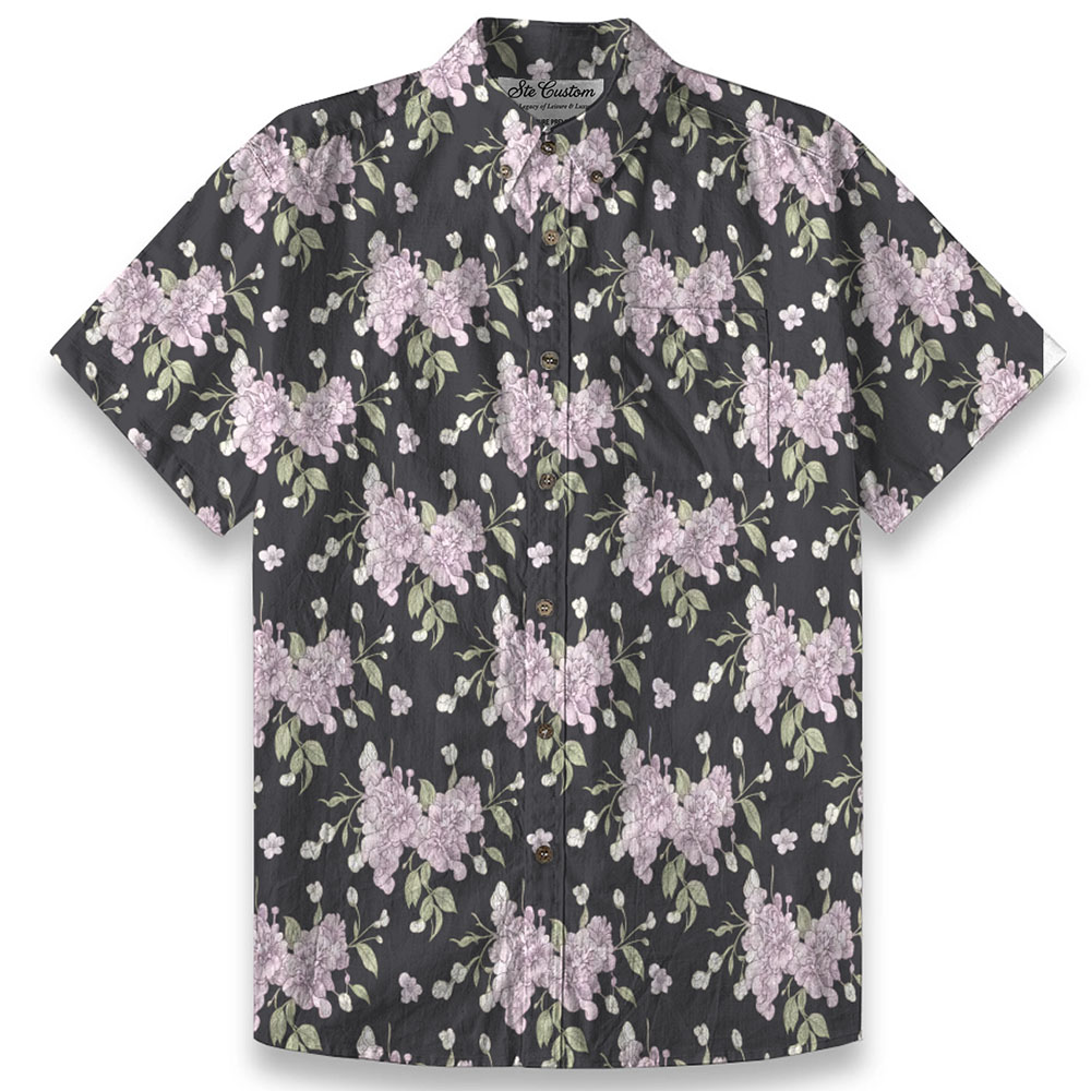 Ste™ Signature Floral Premium Bottom Down Shirt 4