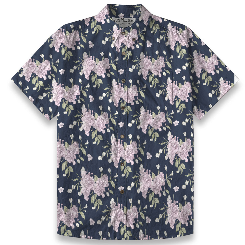 Ste™ Signature Floral Premium Bottom Down Shirt 6