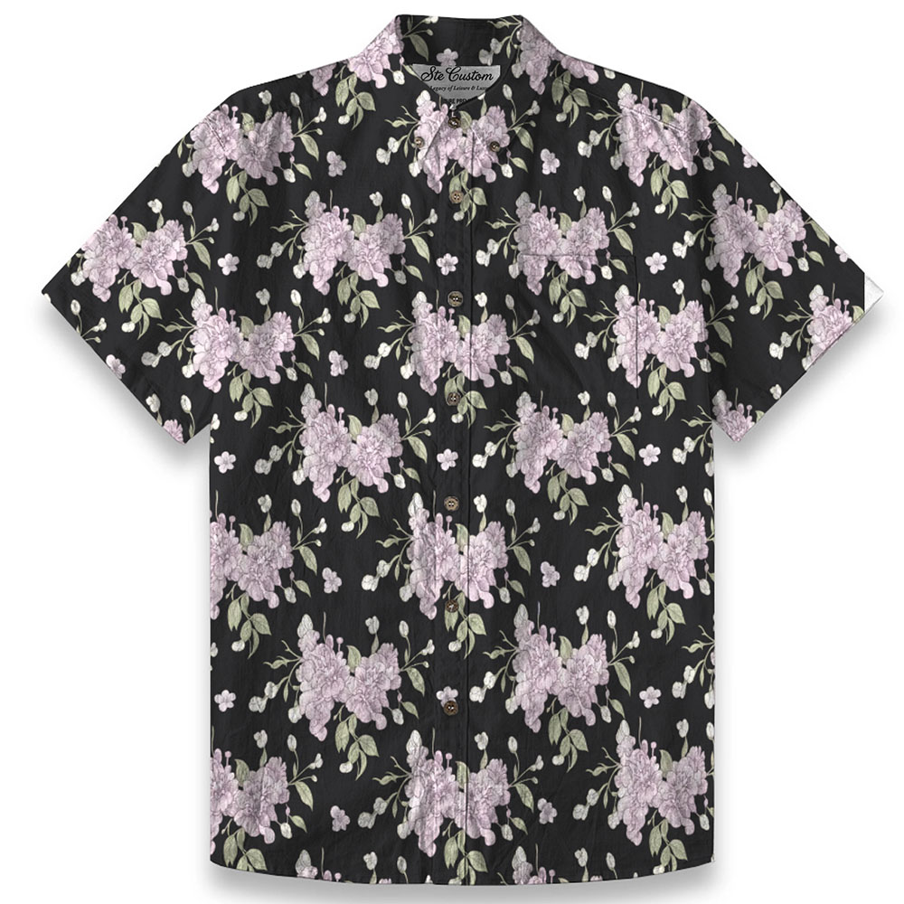 Ste™ Signature Floral Premium Bottom Down Shirt 9