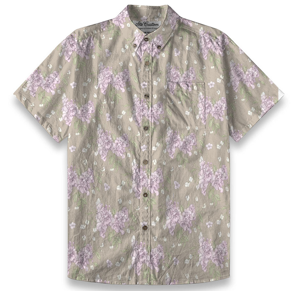 Ste™ Signature Floral Premium Bottom Down Shirt 5