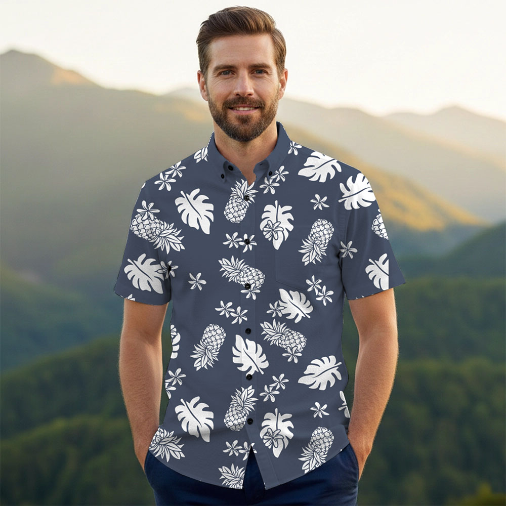 Ste™ Signature Pineapple Premium Hawaiian Shirt 5