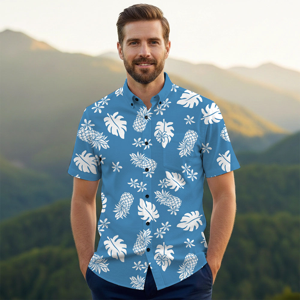Ste™ Signature Pineapple Premium Hawaiian Shirt 6