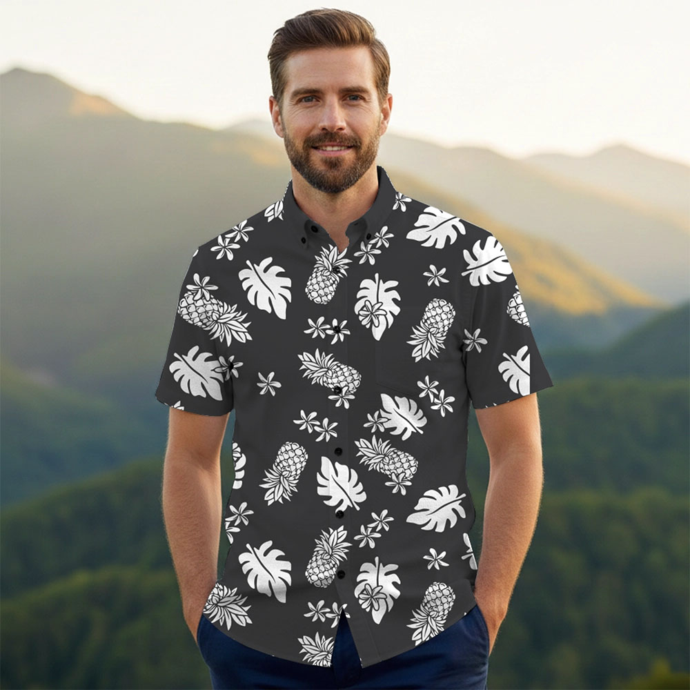 Ste™ Signature Pineapple Premium Hawaiian Shirt 7
