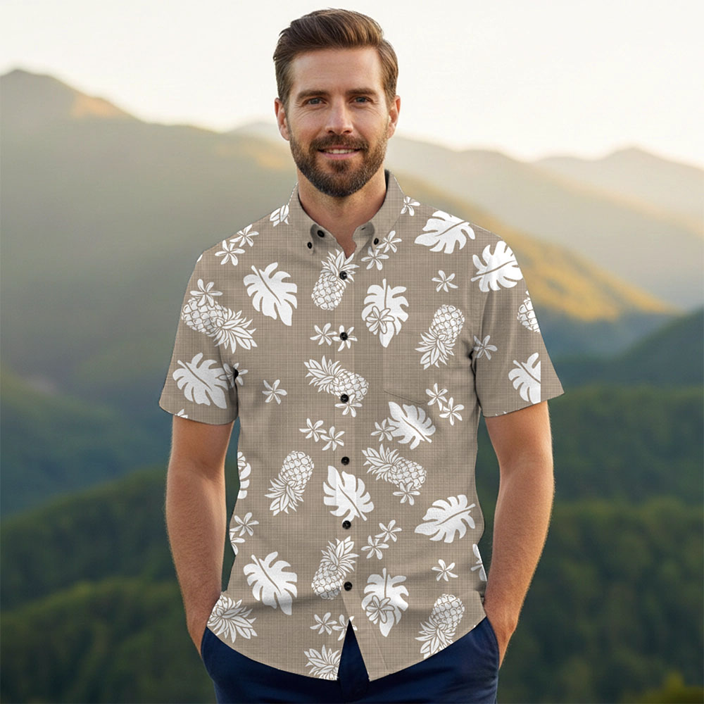 Ste™ Signature Pineapple Premium Hawaiian Shirt 2