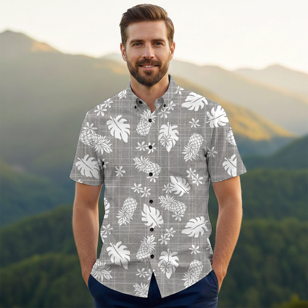 Ste™ Signature Pineapple Premium Hawaiian Shirt 13