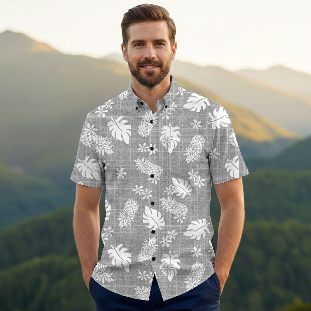Ste™ Signature Pineapple Premium Hawaiian Shirt 14