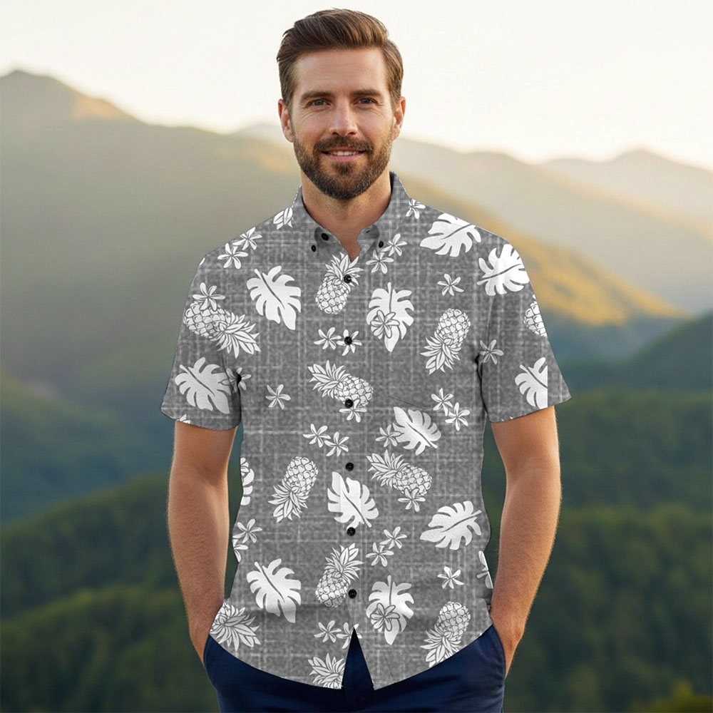 Ste™ Signature Pineapple Premium Hawaiian Shirt 15
