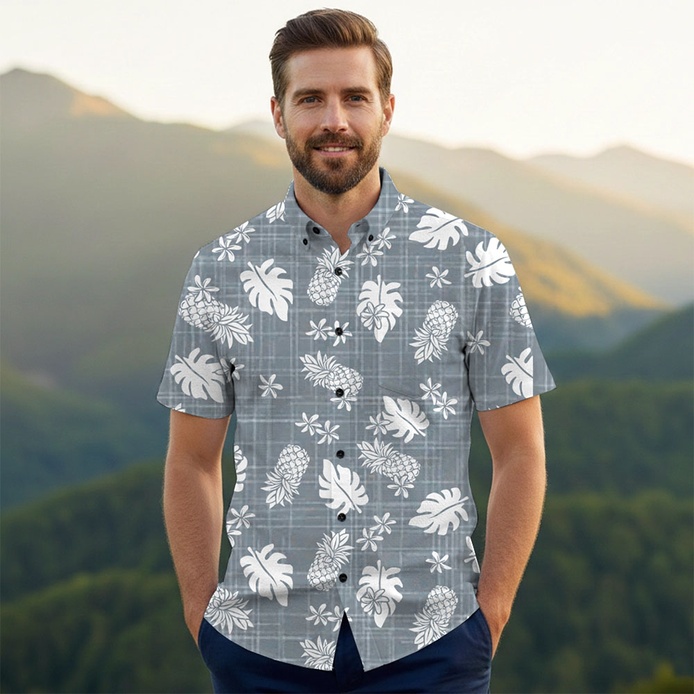 Ste™ Signature Pineapple Premium Hawaiian Shirt 16